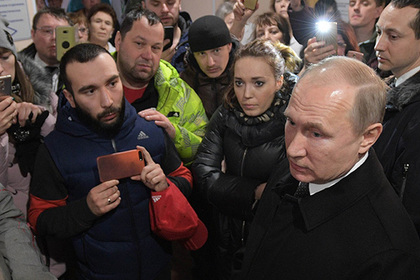 Путин анонсировал кадровые решения в связи с пожаром в Кемерове