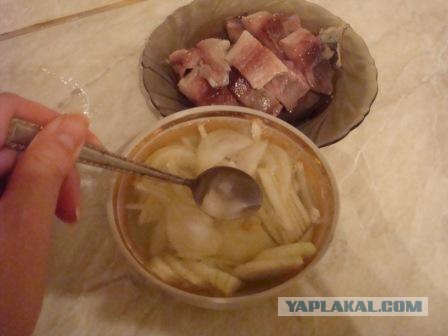 Маринованая селедочка под водочку.