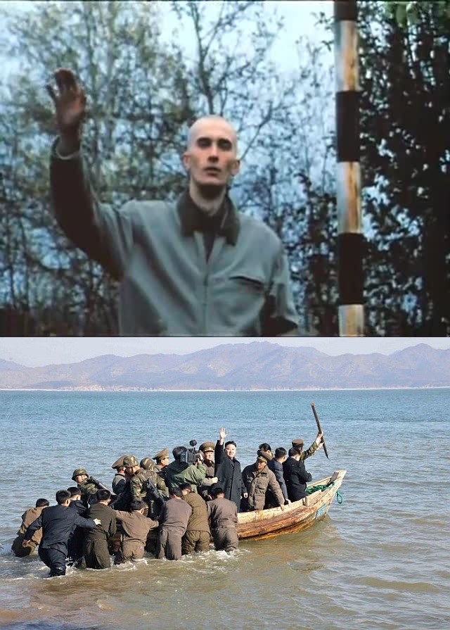 Ким Чен Ын вышел покататься на катере