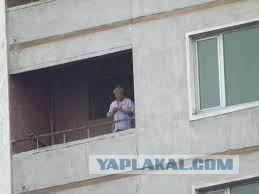 Вышел на балкон покурить.. и увидел это..
