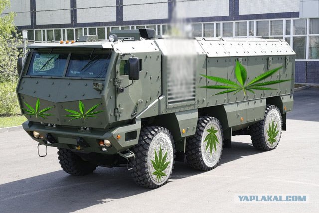 Бронированный КАМАЗ "Тайфун"