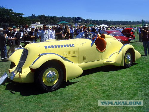 Выставка суперкаров Pebble Beach Concours