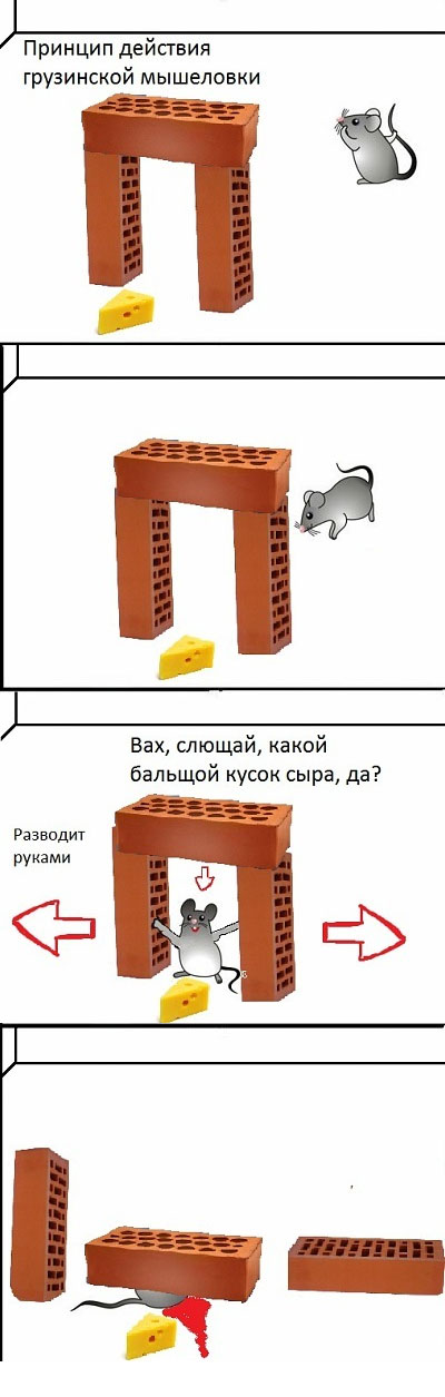 Мышеловка сработала немного не так, как планировалось