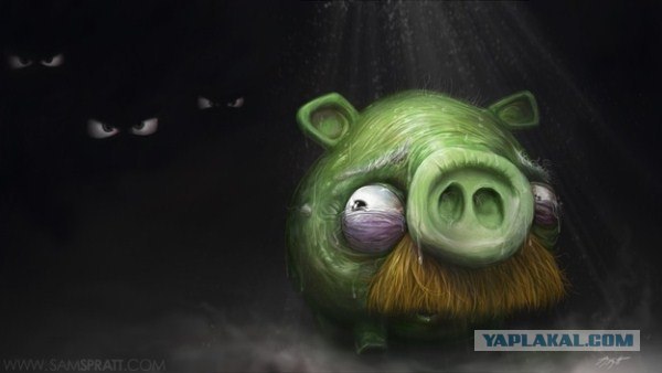 Angry Birds в реальной жизни