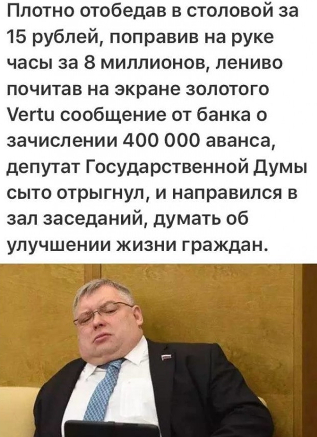 Депутат Госдумы обвинил разносчиков пиццы с высшим образованием в отсутствии патриотизма
