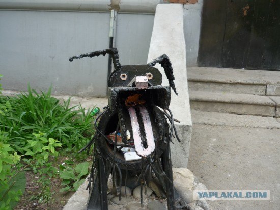 Креативная пёсомусорка