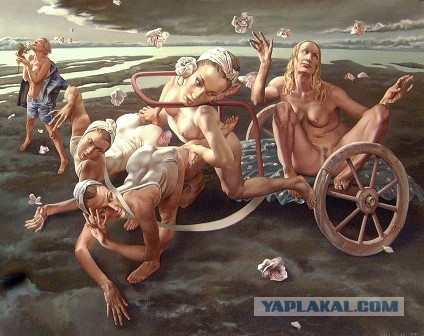 Зимние забавы в деревне