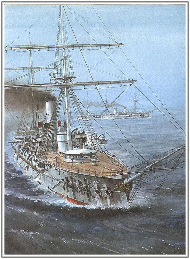 Флот России в конце 19 века.