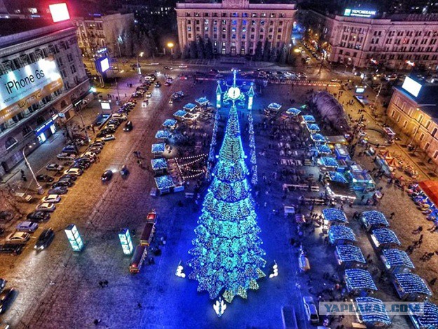 Рейтинг «самых ужасных» рождественских ёлок