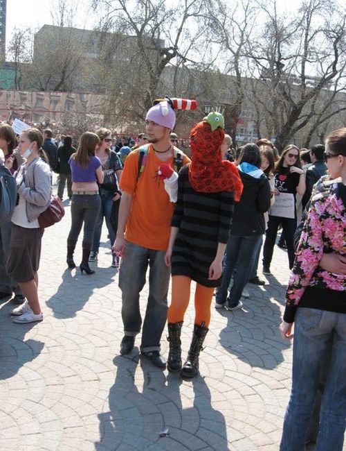 Монстрации в городах России (2010)