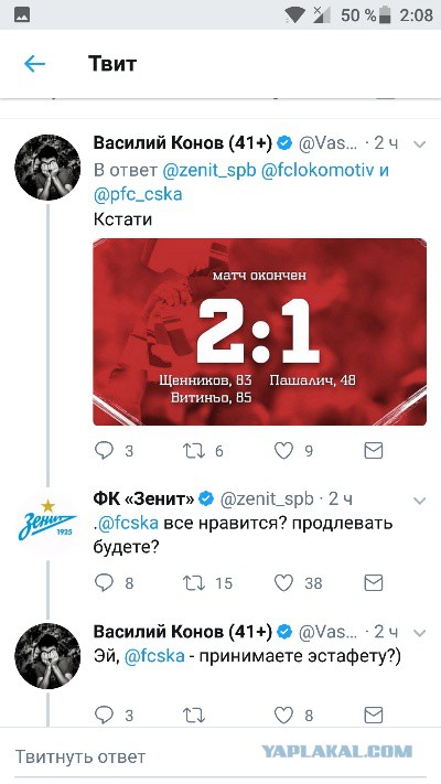 Футбол. Чемпионат России 2017-2018 часть 5