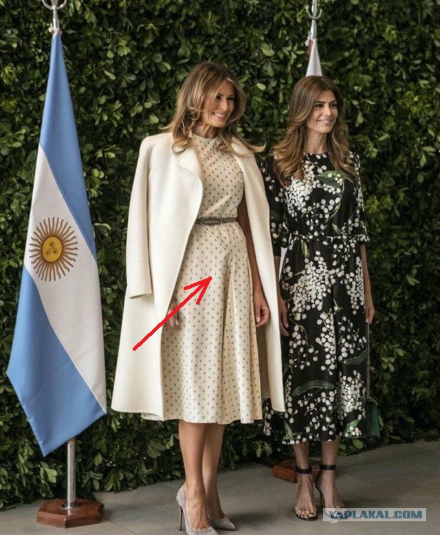 Первая леди США и первая леди Аргентины