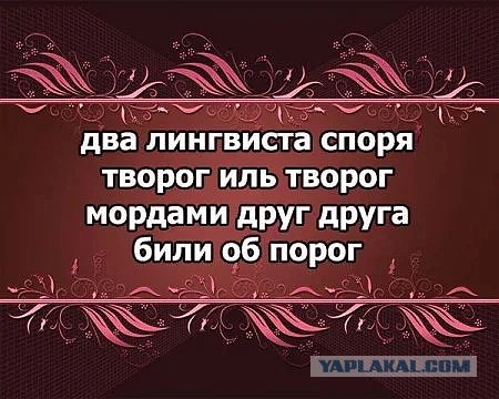 Люди, которые на ровном месте испытали филологический шок