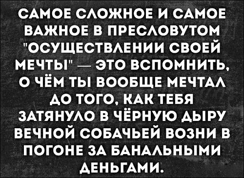Крысиные бега победили