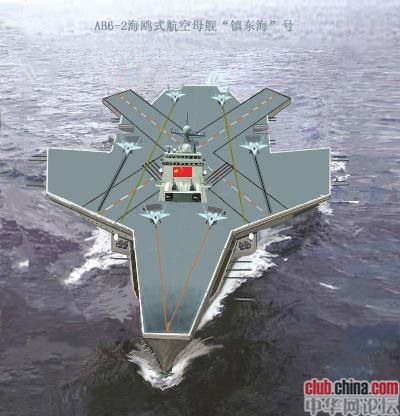 Китайский тюнинг авианосца