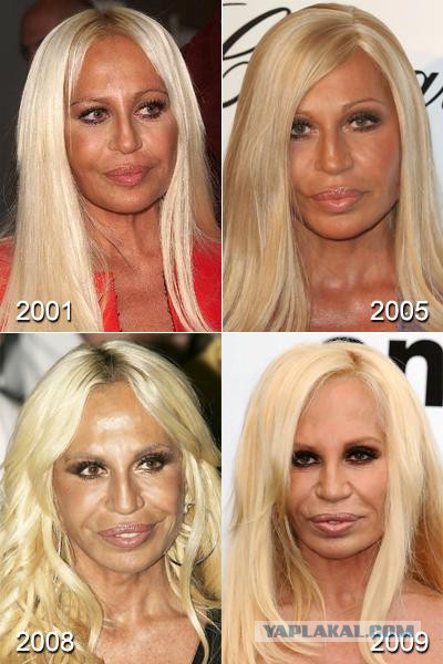 Донателла Версаче на открытии недели моды в Милане