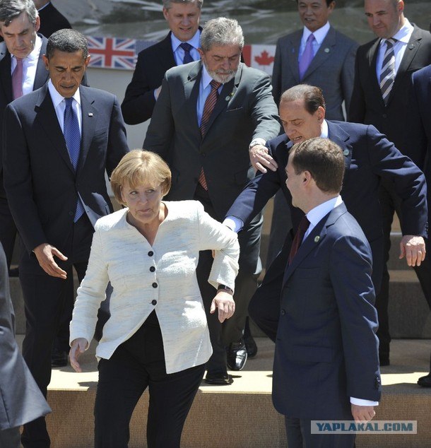 Наш президент на саммите G8!