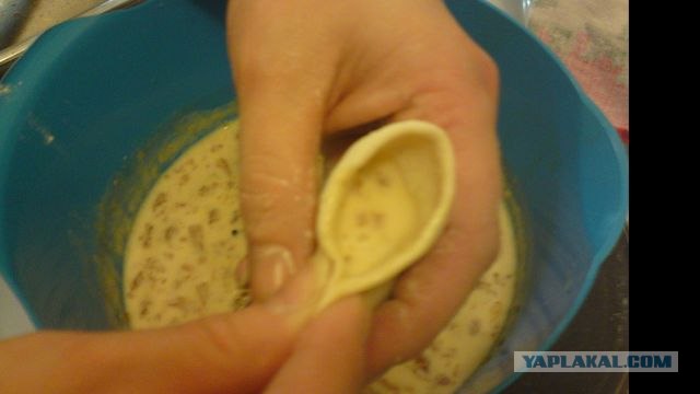 Яичные курзе (вареники)