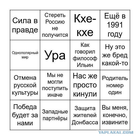 Послания россиянам 21 февраля