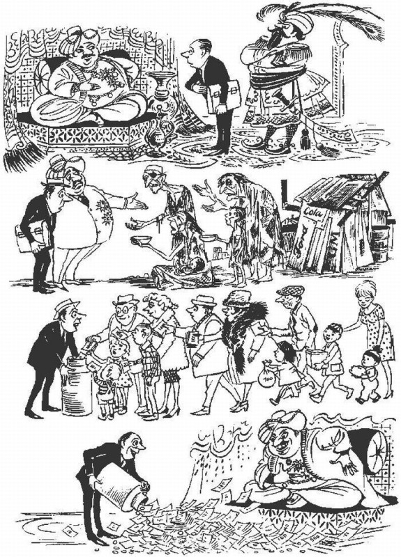 День в истории. 15 нестареющих карикатур Бидструпа