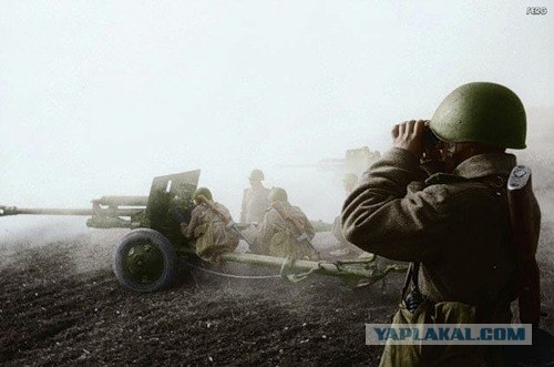 Фотографии второй мировой, многие цветные (фото)
