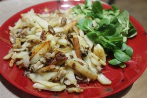Картофель с грибами