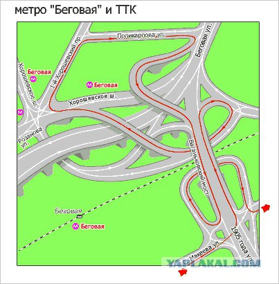 7 самых сумасшедших перекрёстков
