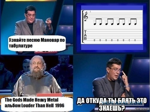 Суровые металлисты из диких 80-х