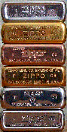 "Прометей 20-ого века ".  Американские зажигалки ZIPPO. Фото с завода.