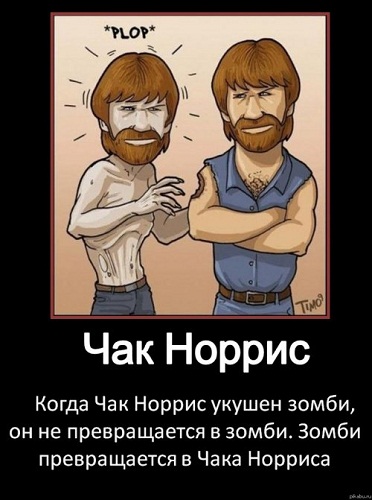 10 марта 1940 года родился Чак Норрис (Chuk Norris) (настоящее имя Карлос Рэй Норрис, Carlos Ray Norris), американский киноактер