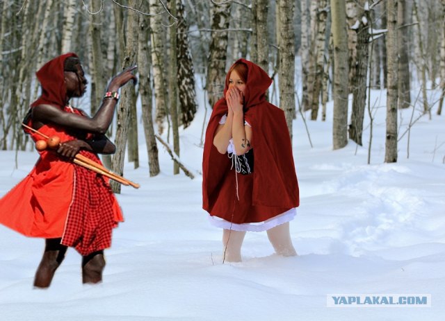 Фотожаба: "Заплутала"