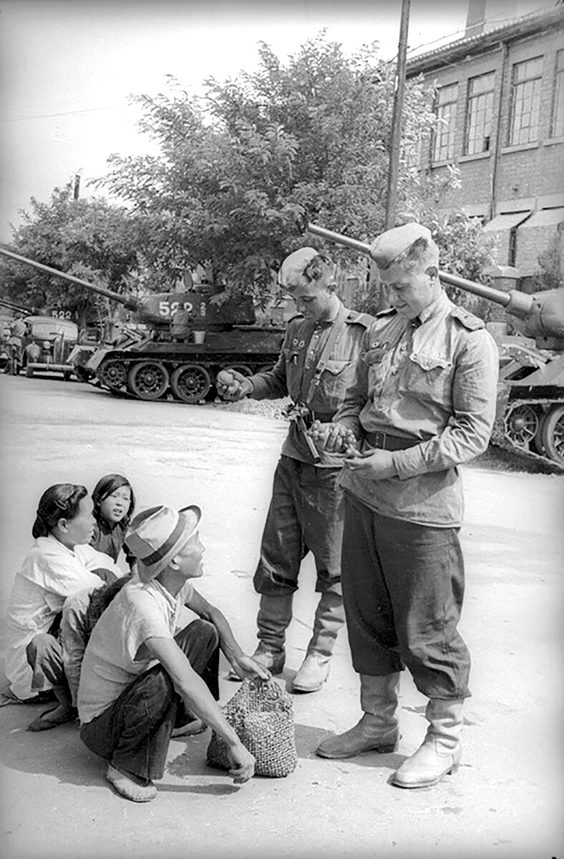 Парад Победы над Японией в Харбине, 1945 год