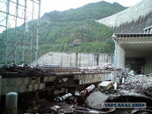 Крупная авария на Саяно-Шушенской ГЭС