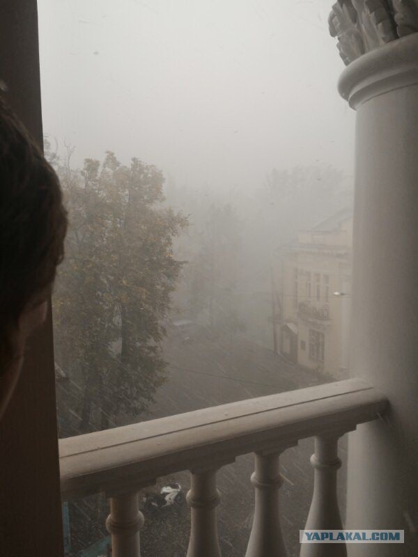 Последствия урагана в Казани