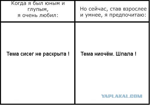 Фотожаба: Когда я был юным и глупым