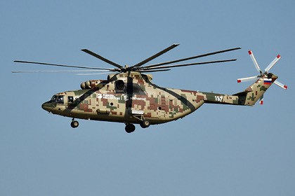 В России начинают производство самого тяжелого вертолета Ми-26Т2В