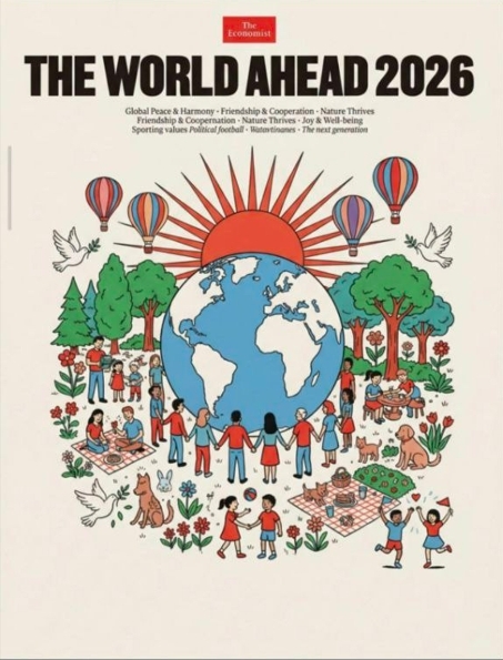 Новая обложка журнала Economist