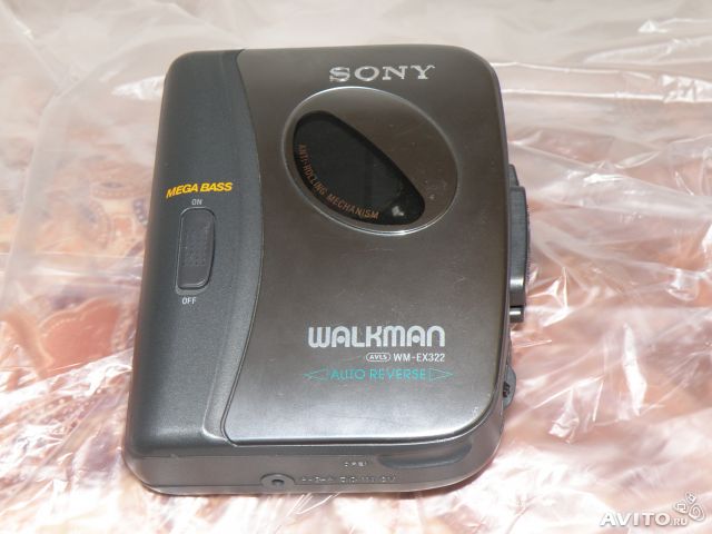 Отзыв на старый кассетный плеер Sony Walkman