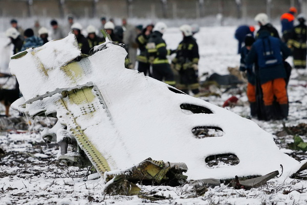 В Ростове-на-Дону разбился Boeing 737-800, все находившиеся на борту погибли