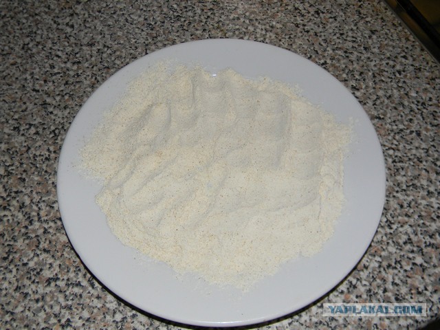 Карась жареный.