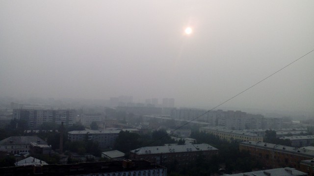 Туман в Челябинске,Уфе ,Тюмени