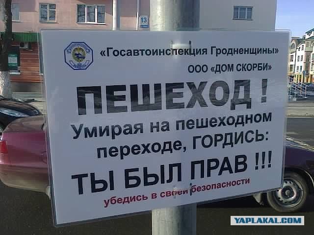 Бессмертные пешеходы