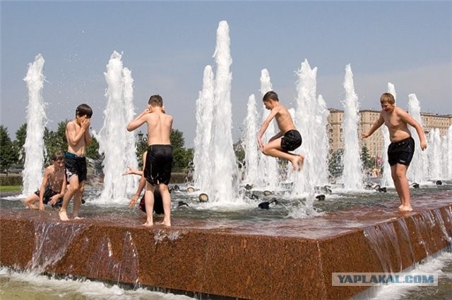 Жара в Москве бьет рекорды