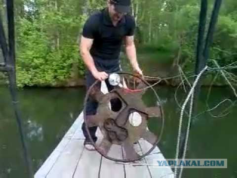 Поисковый магнит, Москва река неожиданно и забавно!)