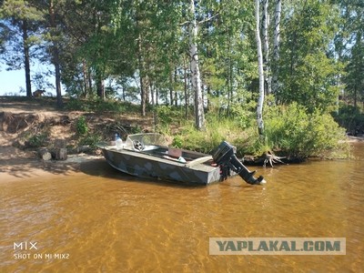 Ну поздравляйте. Купил лодку