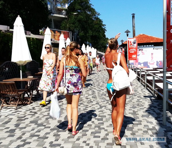 Дорога из Киева и из Москвы в Ялту.