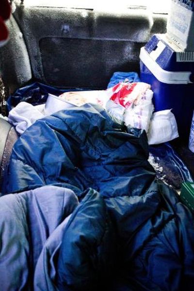 Швед прожил два месяца в заваленной снегом машине