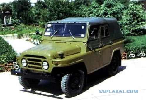 Китайцы скопировали русский УАЗ
