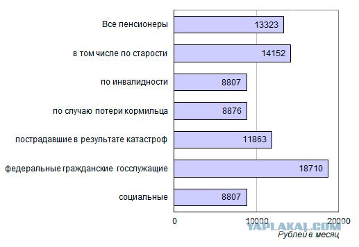Средняя пенсия - достойный билет в без бедную старость.