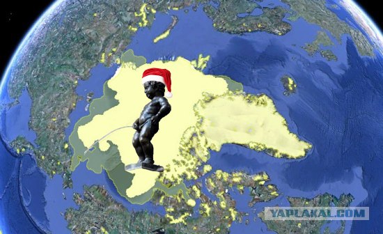 Cеверный полюс 2000 vs. 2010